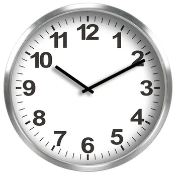 classic numerals station large metal wall clock/office wall clock classic numerals station large metal wall clock/office wall clock