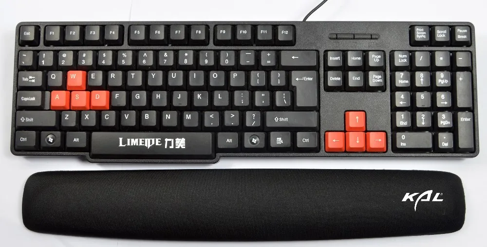 Gel Wrist Pad For Keyboards Comfortable & Durable,Nonslip Pu Base