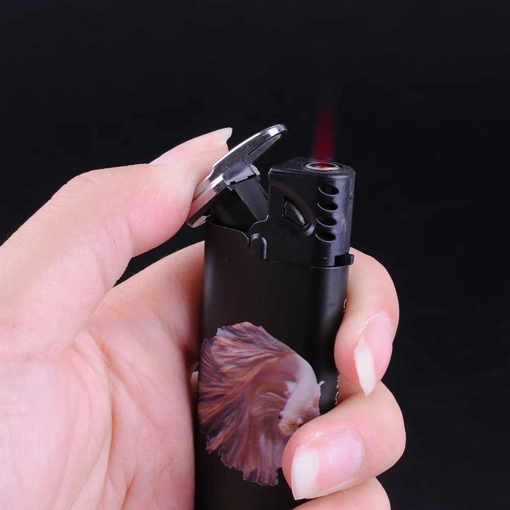 2018 Wholesale Top Quality Flame Cigarette Cheap Disposable Lighters