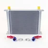 Universal 30 Row AN10 Engine Transmission Oil Cooler w Fittings Kit