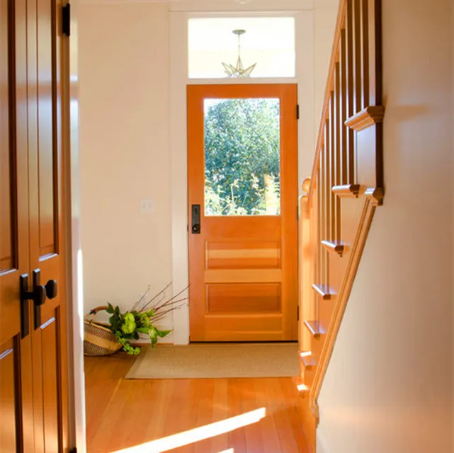 Bathroom Type Interior Plywood Solid Wood Flush French ...