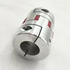 Low price D55L80mm flexible coupling Aluminium for screw and motor