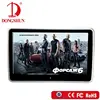 Elegant design 10.1 inch car portable headrest back set dvd monitor with touch screen with USB+SD+HDMI+FM+wireless game