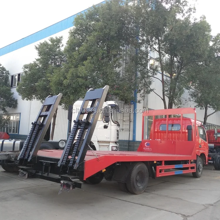 dfac 4x2 1 ton mini flatbed truck small truck flatbed 6 wheel