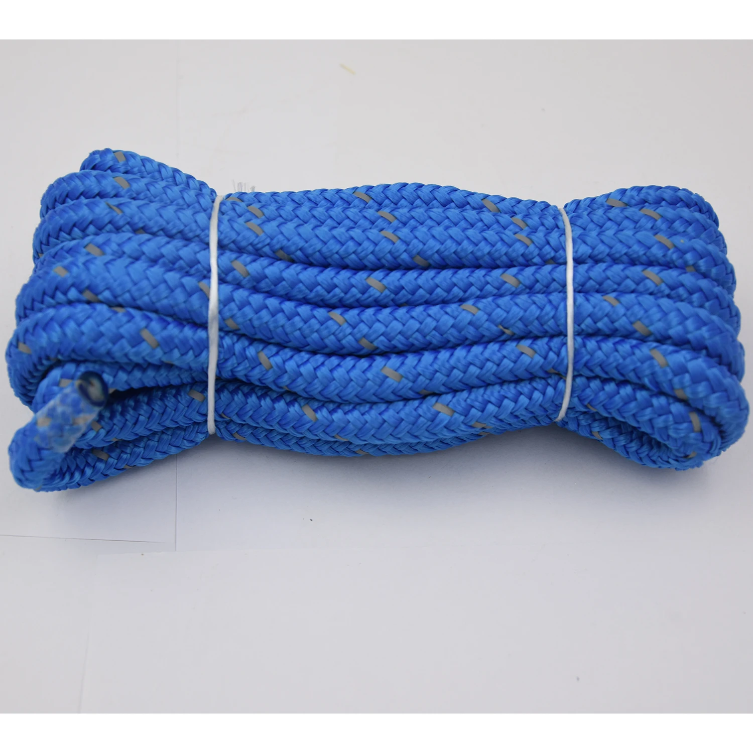 Reflective Double Braided Dock Line Mooring Marine Rope