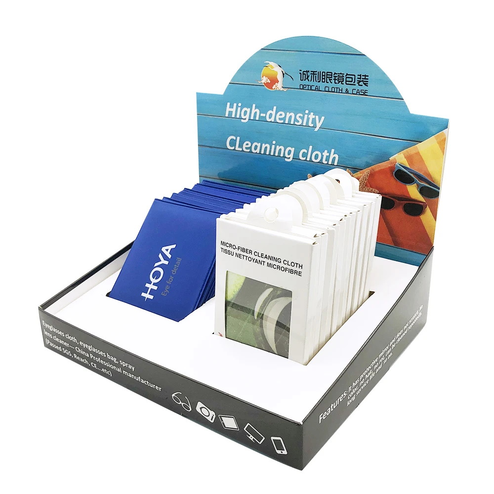 Wholesale custom different size multifunction digital printing cell phone cleaning cloth with package\n