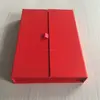Nice and hot sale red custom jewelry gift boxes for small goods