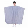 Adjustable Metal Neck Strap Hairdrssing Gown Fashion Stripe Polyester Barber Cutting Cape