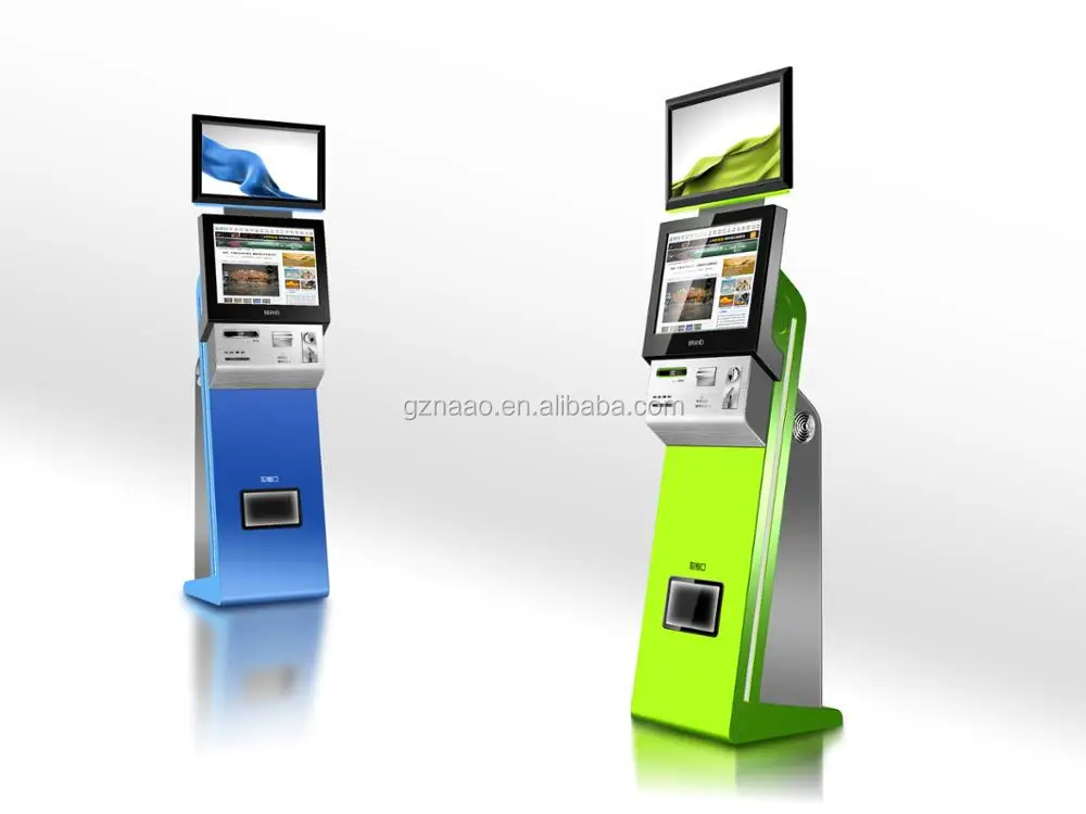 Bill & Coin Operated Payment A4 Paper/scanner/copier/printing Kiosk