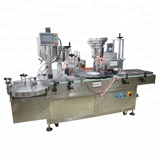 Top rate автоматическая e-машины для наполнения жидкостей, 30 мл стеклянная бутылка наполнения производственной линии