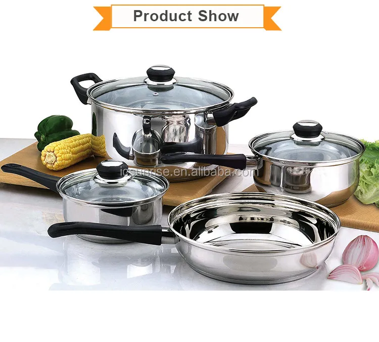 Stainless Steel Cooking Pot Set Buy Ceramic Masterclass Premium