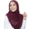 FD Cheap wholesale Women Pearl Chiffon Hijab Scarves Bubble Chiffon Muslim Scarf