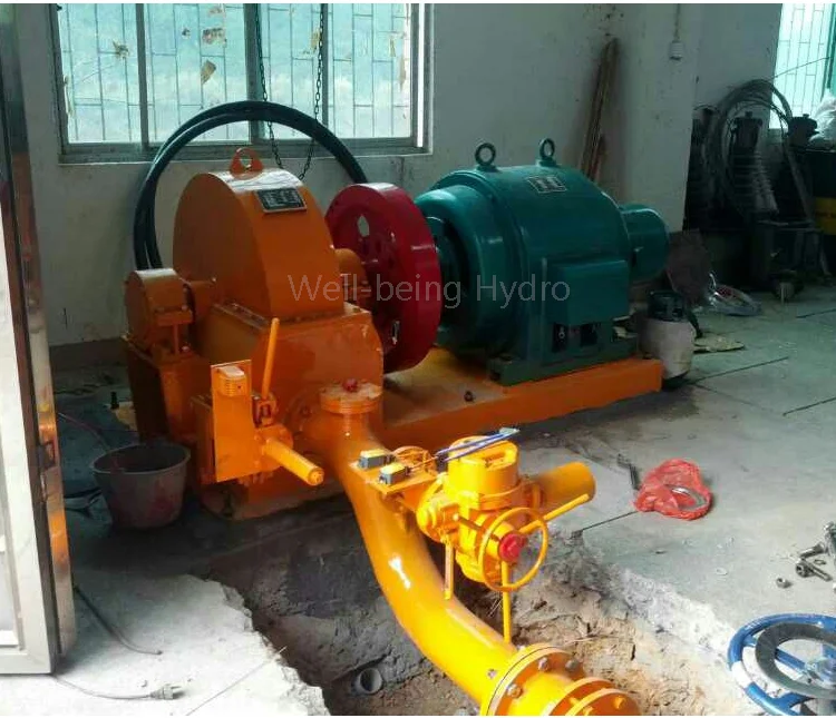 50KW small pelton turbine
