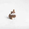 Sitting Rabbit Hare Ornament Lucky Rabbit Ornament Jumping Chicken and Bunnies Party Favors