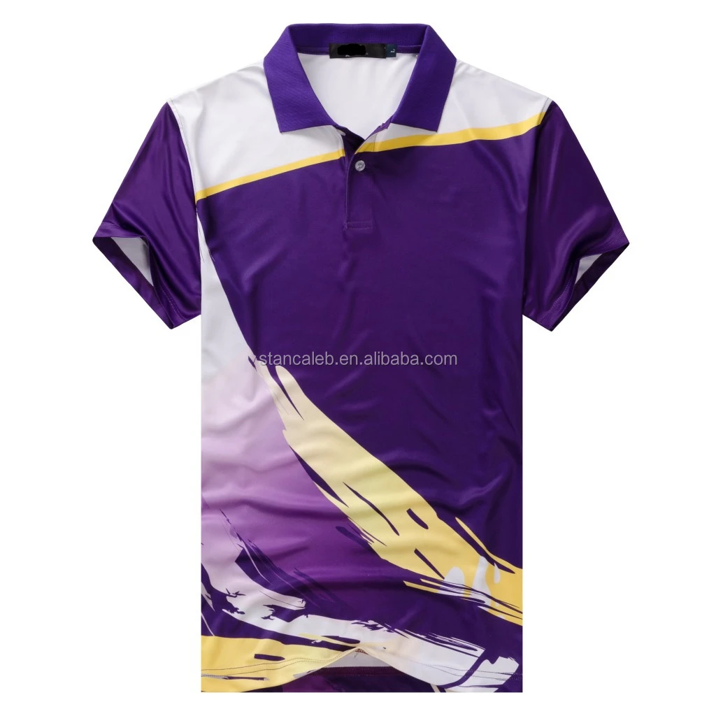 Customised T Shirts Logo Printed Polo Shirt Design Mens - Buy ...