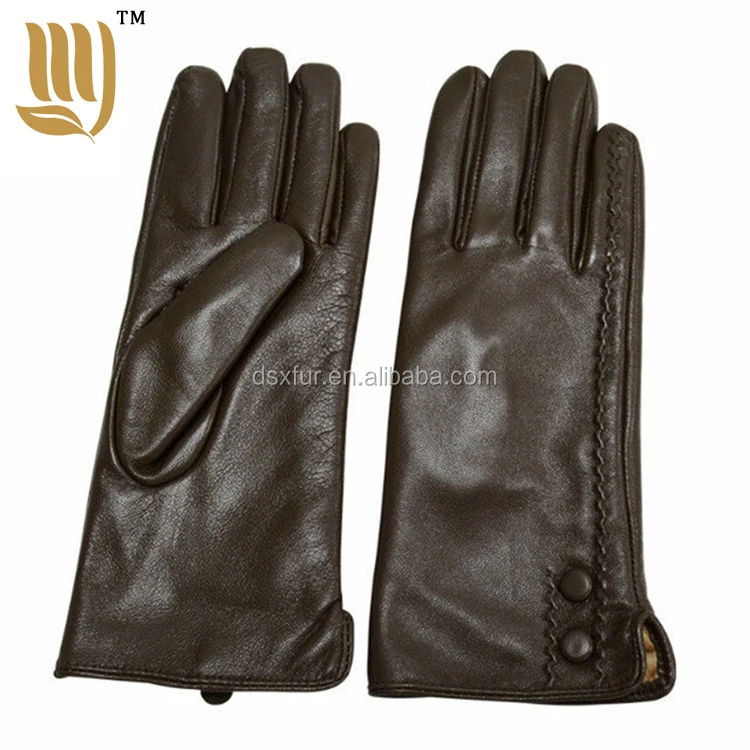 leather gloves