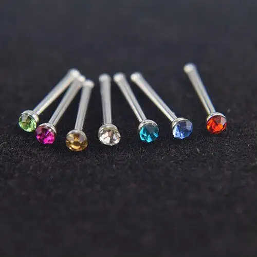 2017 design hot diamond nose pin nose hoop fashion jewelry