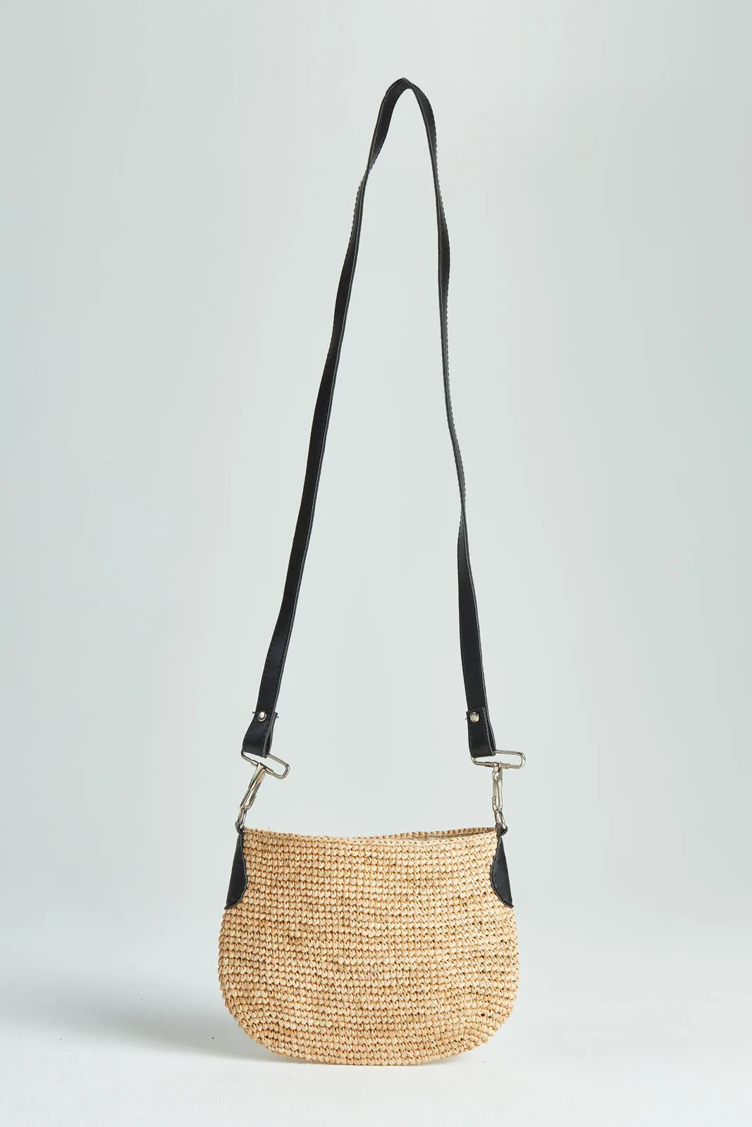 raffia string bag