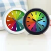 Zogift Fashion rainbow alarm clock 6 inches super silent student alarm clock