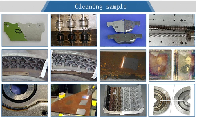 China 100W 200W 500W 1000W Laser cleaning machine for metal surface removal machine