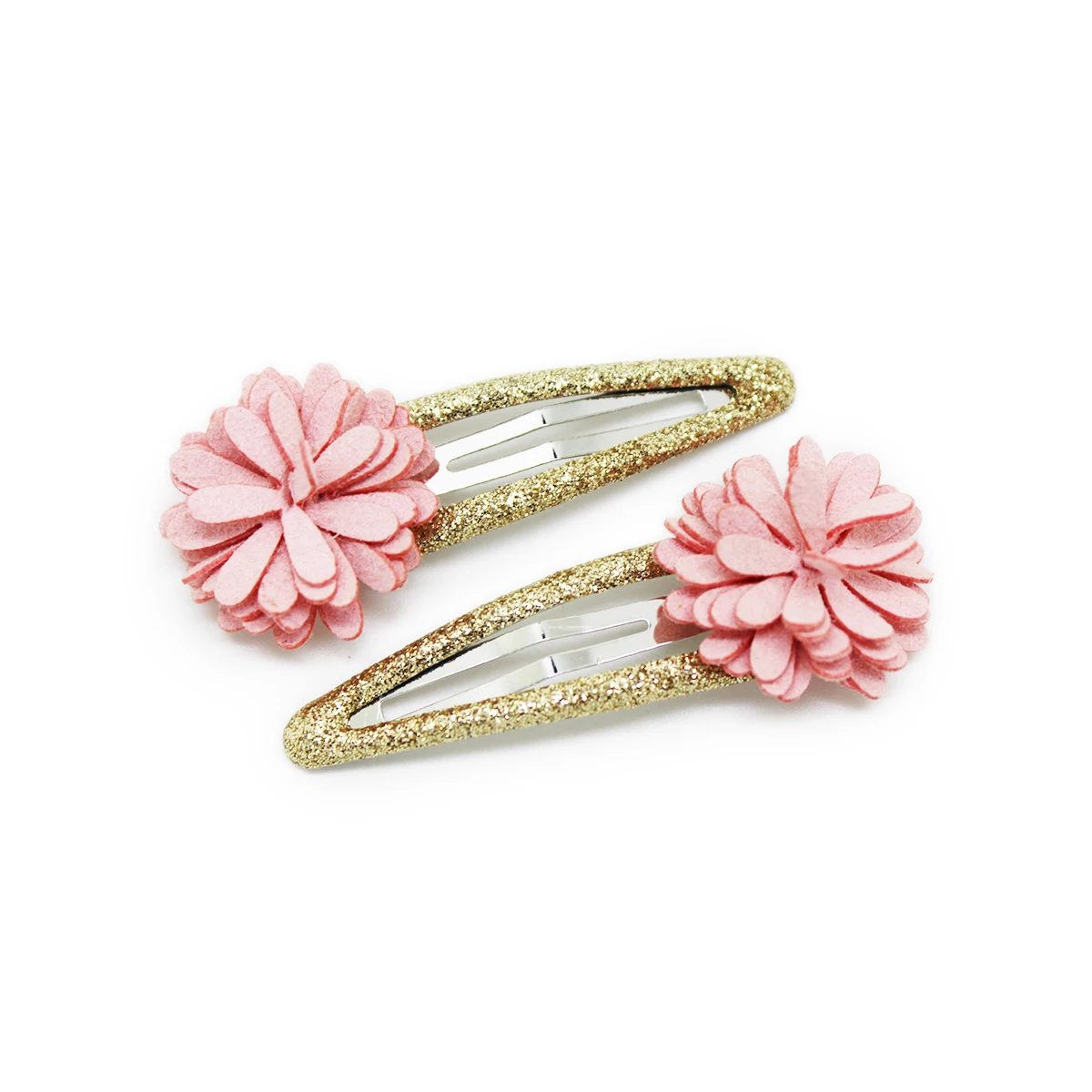 5cm Custom Girls Hair Clip With Glitter Star Buy Girls Hair Clip