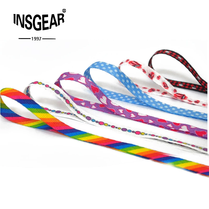 flat shoelace material