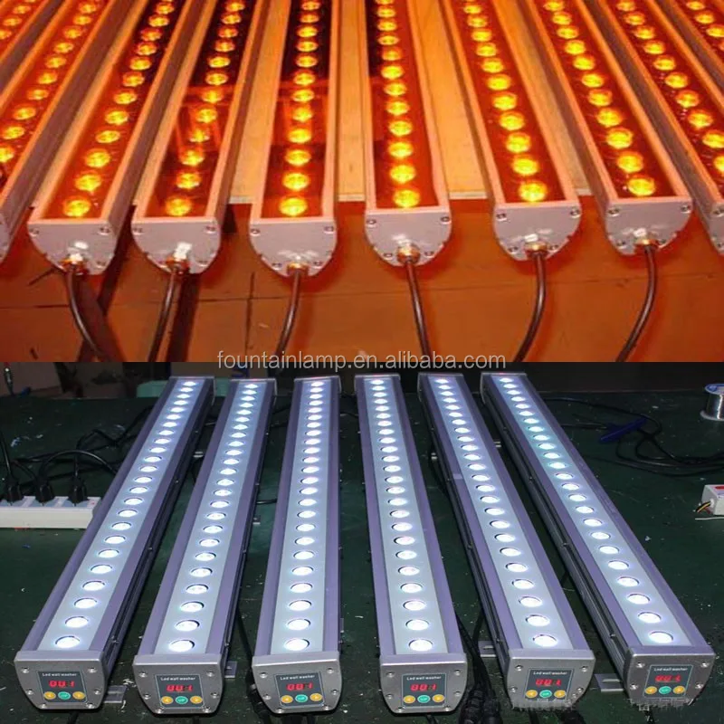 Multi-farbe 36w Led Außen Beleuchtung Wasserdichte Led Wall Washer