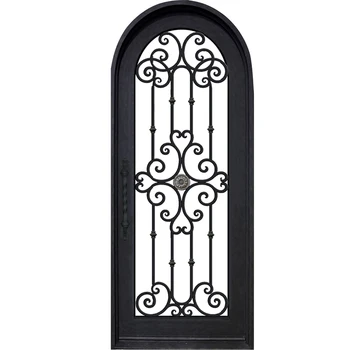 Handmade Indian Safety Steel Single Door Models Exterior Iron Door