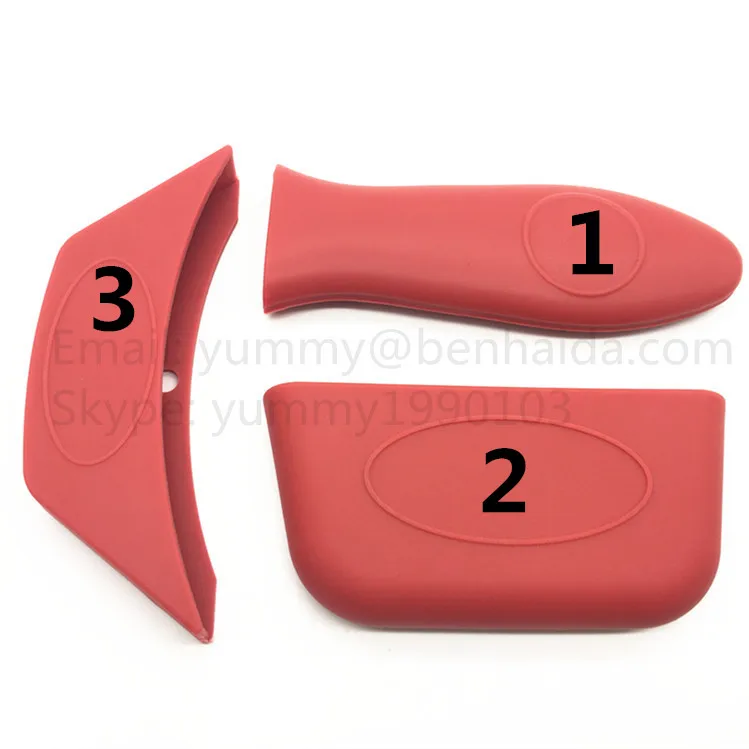 Silicone Hot Handle Holder Sleeve Grip Silicone Pot Handle Covers