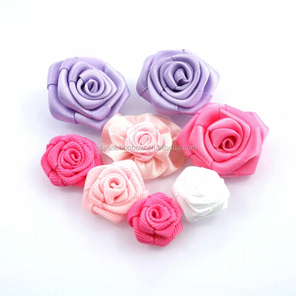 Good How To Make Handmade Flowers From Ribbon Step By With Good How To Make Handmade Flowers From Ribbon Step By With