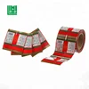 Durable plastic flexible packaging BOPP/CPP laminating wrapping heat shrink sleeve pouch roll film