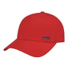 Gorras Planas Al Por Mayor High-end Rubber Logo Baseball Hat Golf Cap