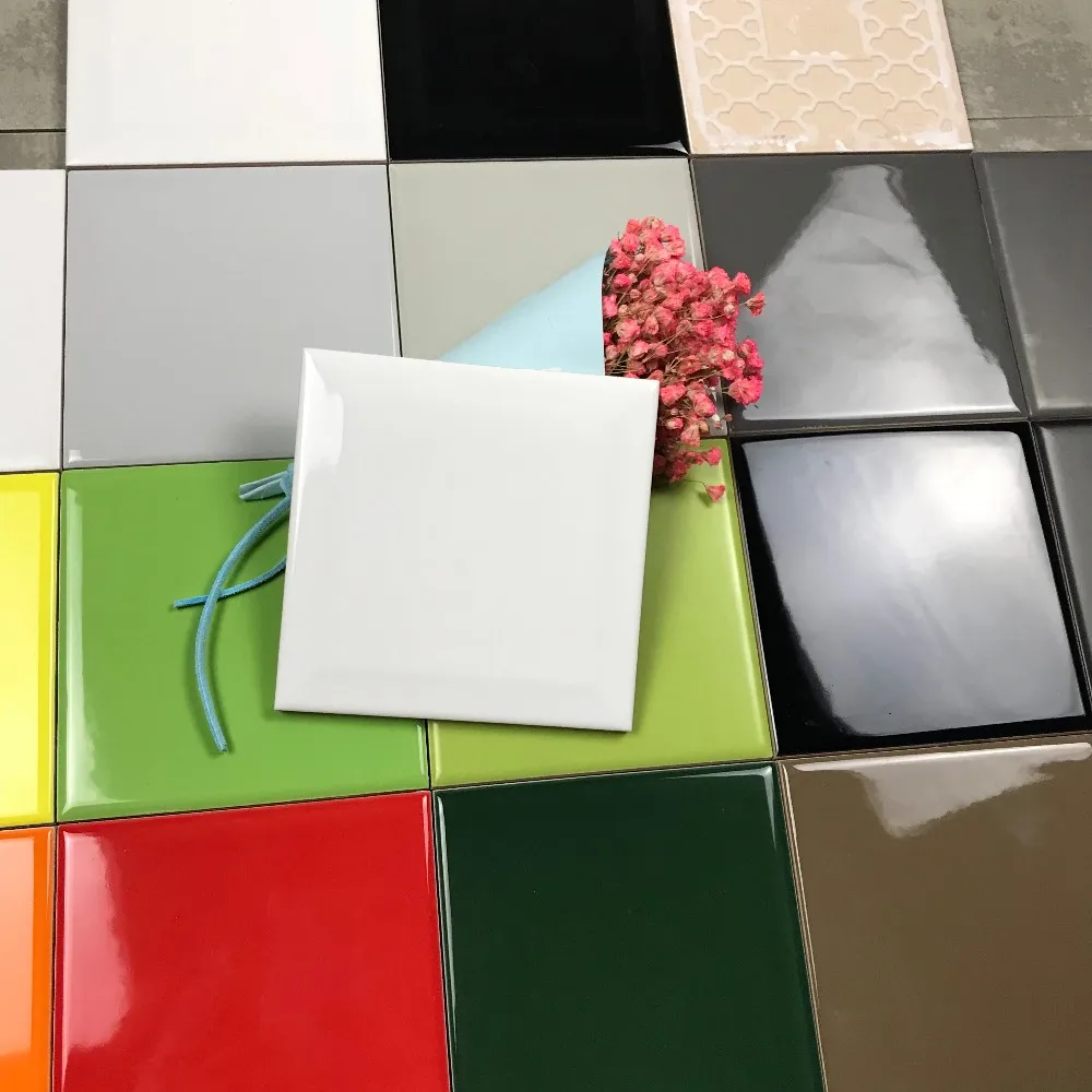 Foshan Tile Yellow Tiles 4x4 Ceramic Tile Image Children Bedroom Design