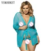 2018 Dressing Gown Lace Bathrobe Women Kimono Short Bath Robe Female Sexy Lace Sleepwear Nightwear Home Sleep Wear Plus Size S80