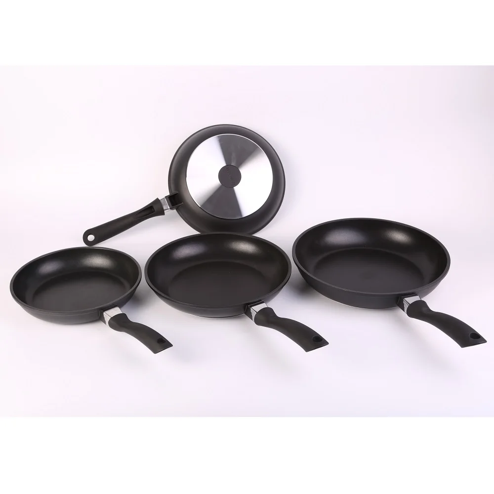 24cm Traditional Die Cast Aluminum Nonsticak Coating Fry Pan With