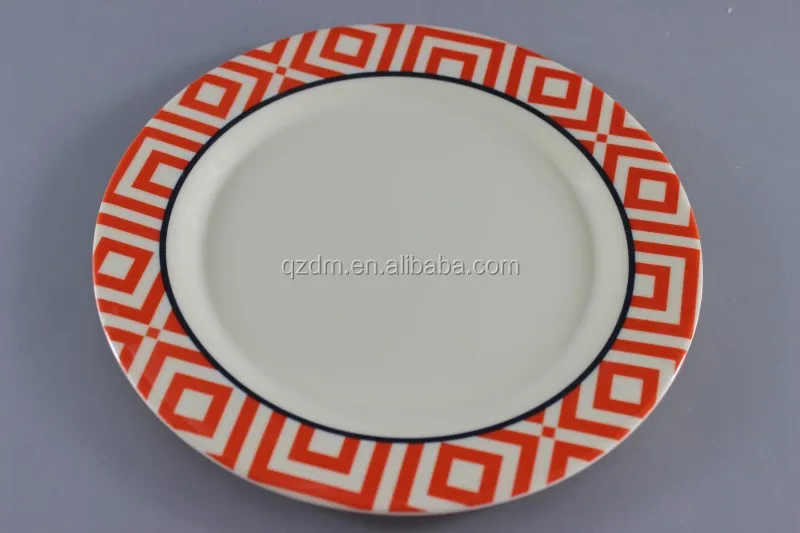 23CM Melamine Dinner plate Round Plate 9inch