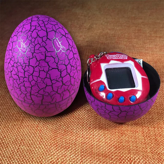 tamagotchi dinosaur egg digital electronic virtual pet game toys
