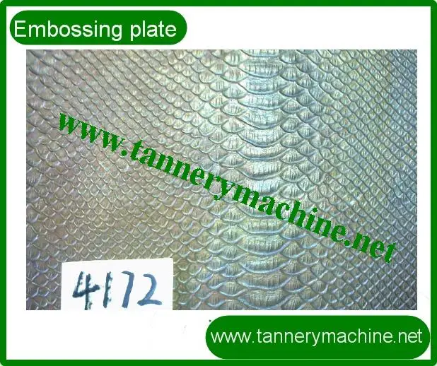 embossing plates for leather