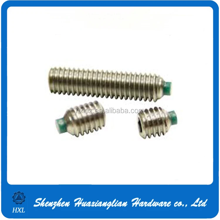 China Factory Supply Rubber Nylon Tip Set Screw With High Quality Buy