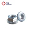 Carbon Steel M8 cap nut Cheap price Zinc Plated Hex Flange Nuts DIN6923