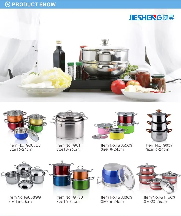 kitchen pot set