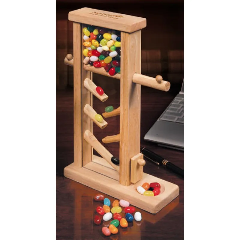 wooden candy dispenser