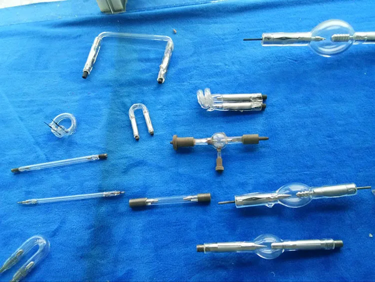 Customized 4520w Linear Krypton Arc Lamps Used In Yag Solidstate Laser