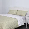 Fresh green garden dot bed sheet comforter set bed sheet sabanas set