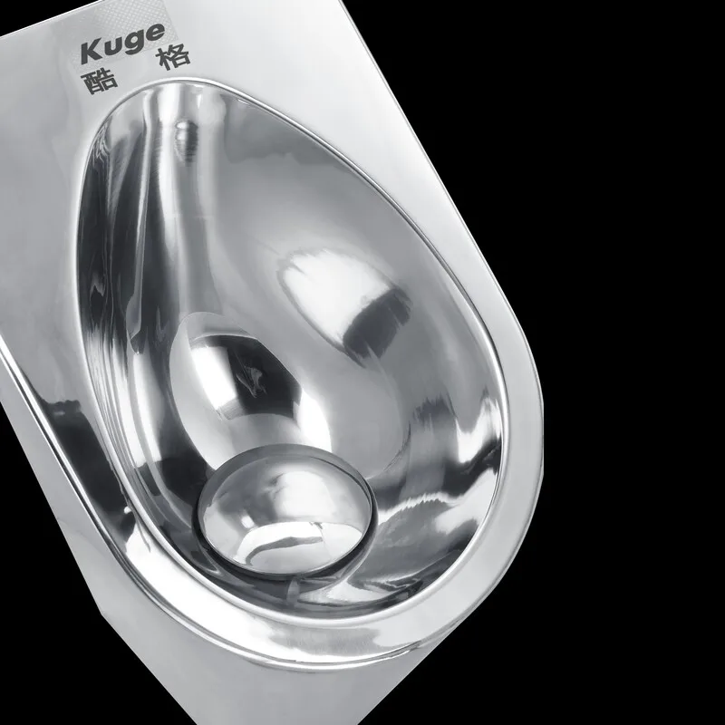 Good Price Metal Waterless Urinal Stainless Steel Water Free Wall Mount