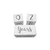 Neture age blocks baby photo shoot props wooden cube blocks