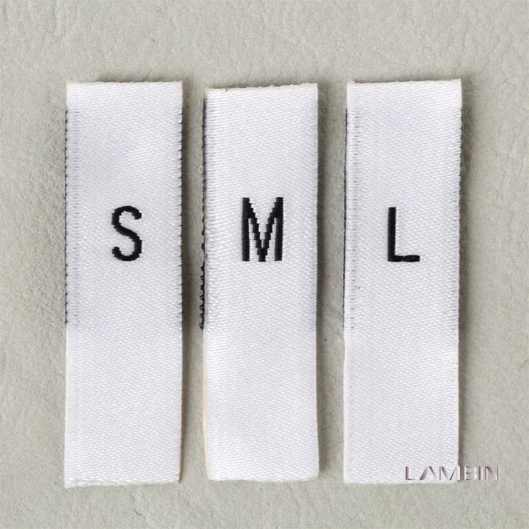 Common Used S/m/l Size Woven Labels For All Season Coat - Buy All ...