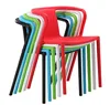 high quality modern plastic stackable arm chair for dining restaurant furniture