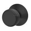 Matte black lock door knob , round door knob