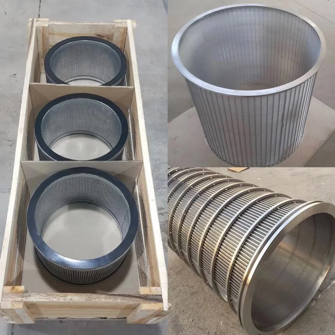 product-650-648.7974098057354 custom wedge wire well filter Johnson tube 0.1mm 0.5mm 0.75mm slot stainless steel wire screen